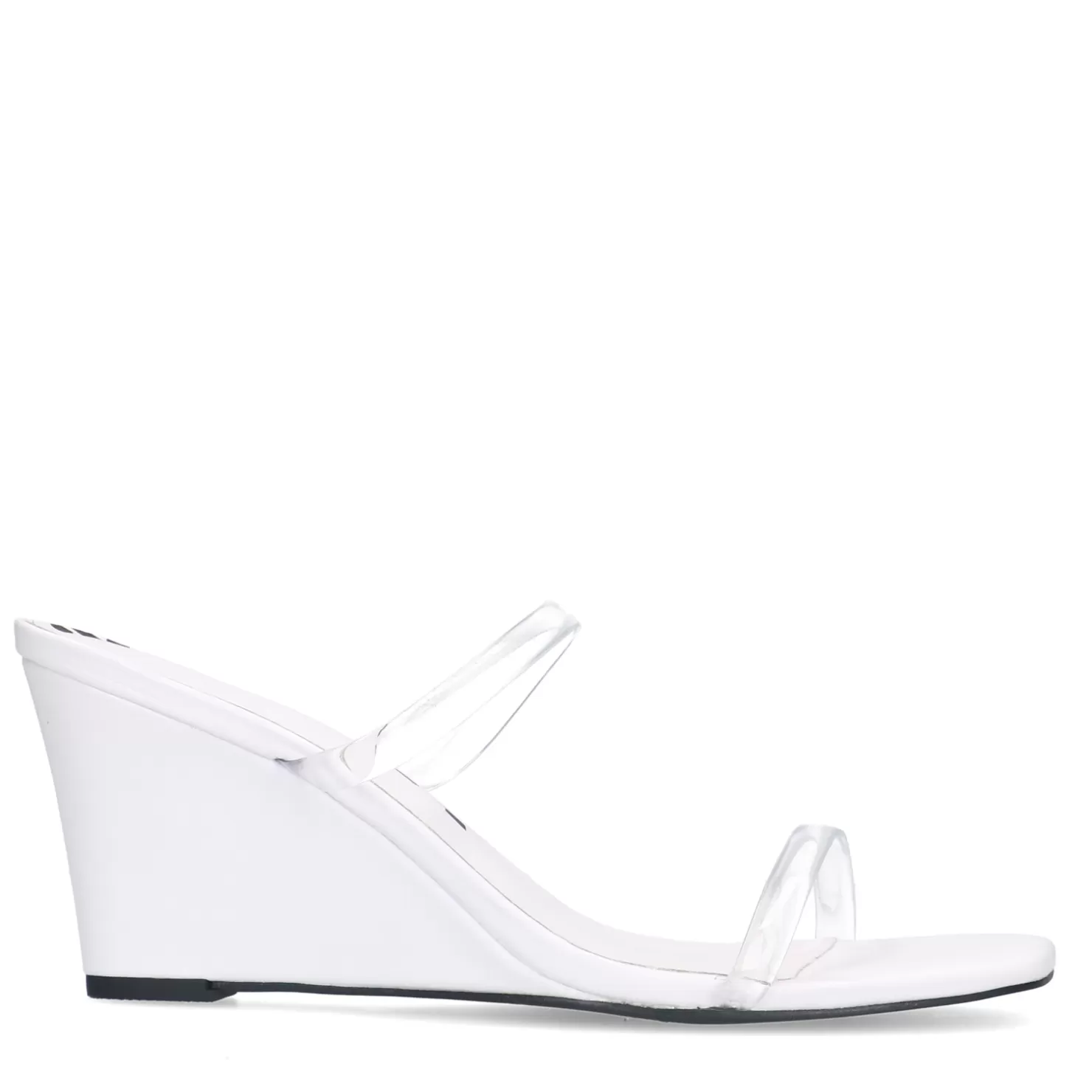 New Sacha Witte Sleehak Sandalen