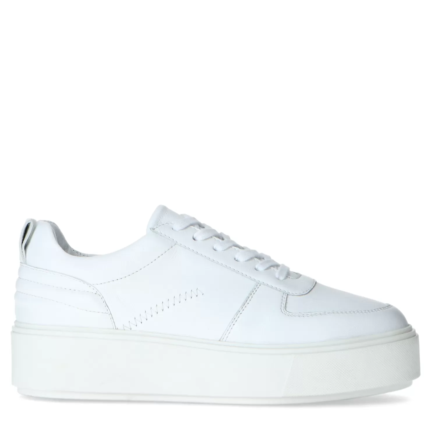 Cheap Sacha Witte Sneakers Met Plateauzool