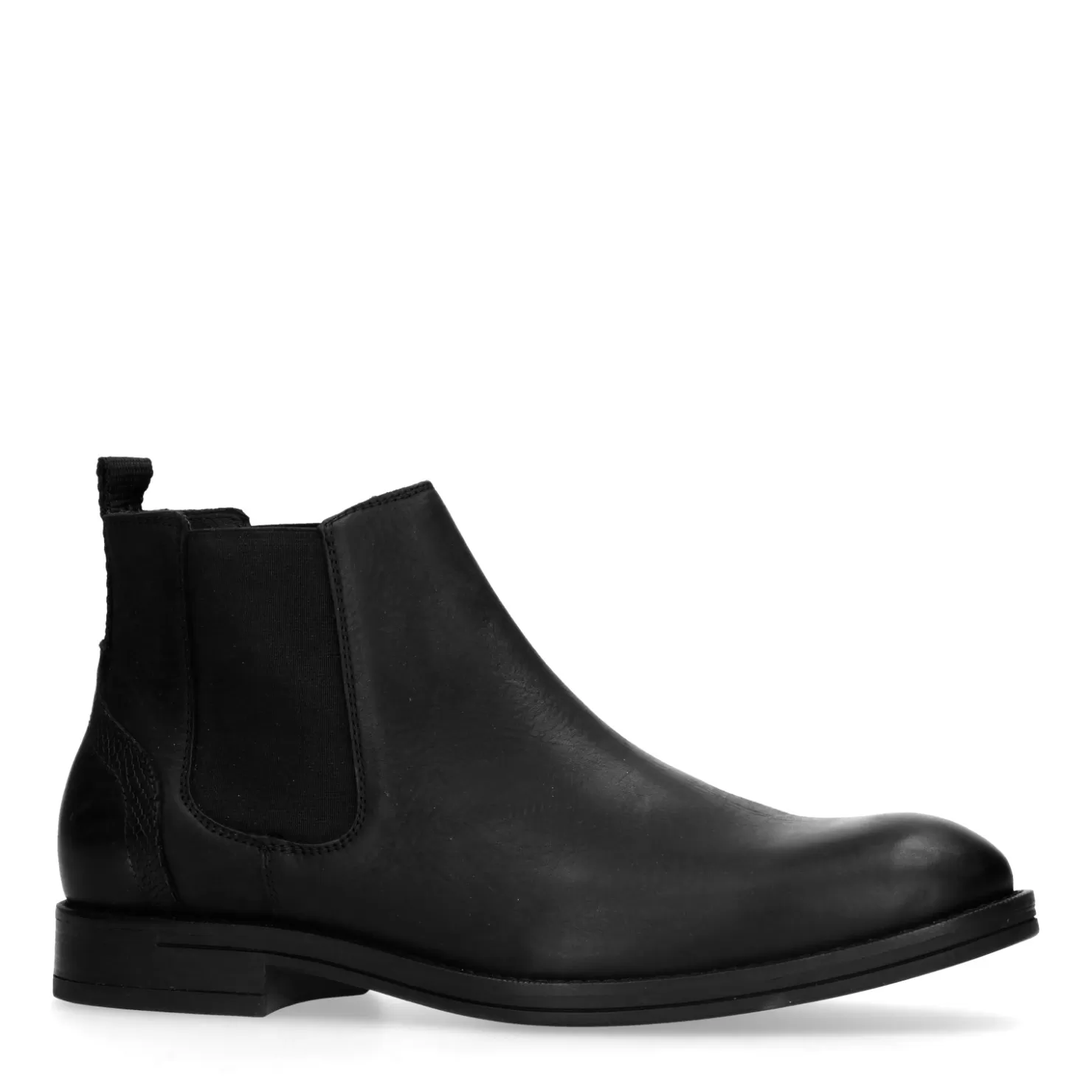 New Sacha Zwarte Leren Chelsea Boots