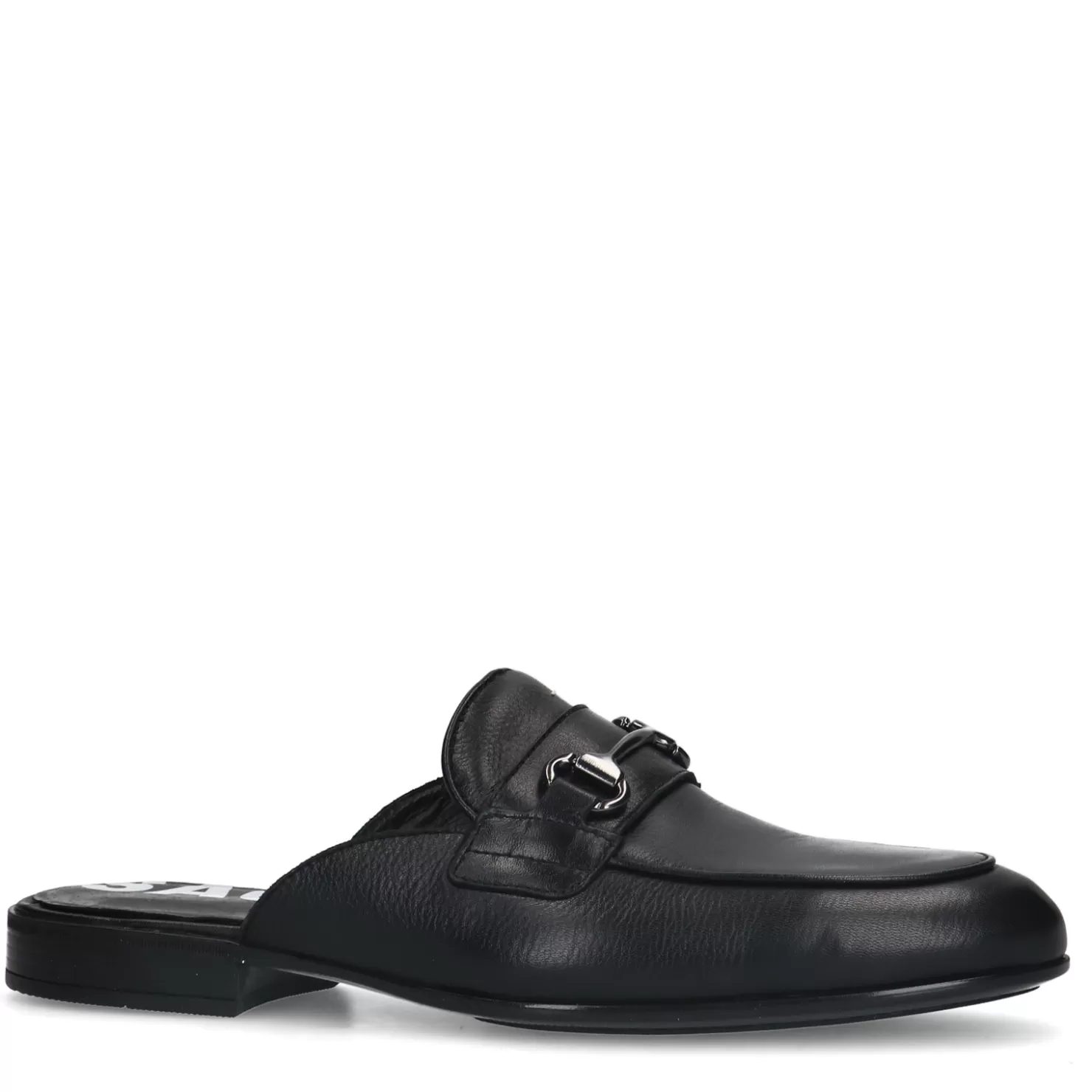 Store Sacha Zwarte Leren Slip-On Loafers