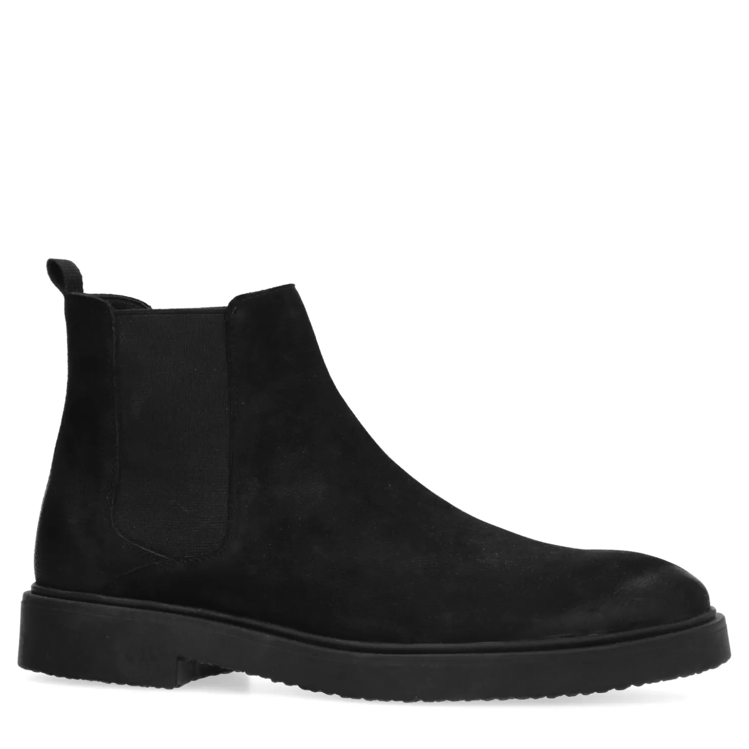 Online Sacha Zwarte Nubuck Chelsea Boots