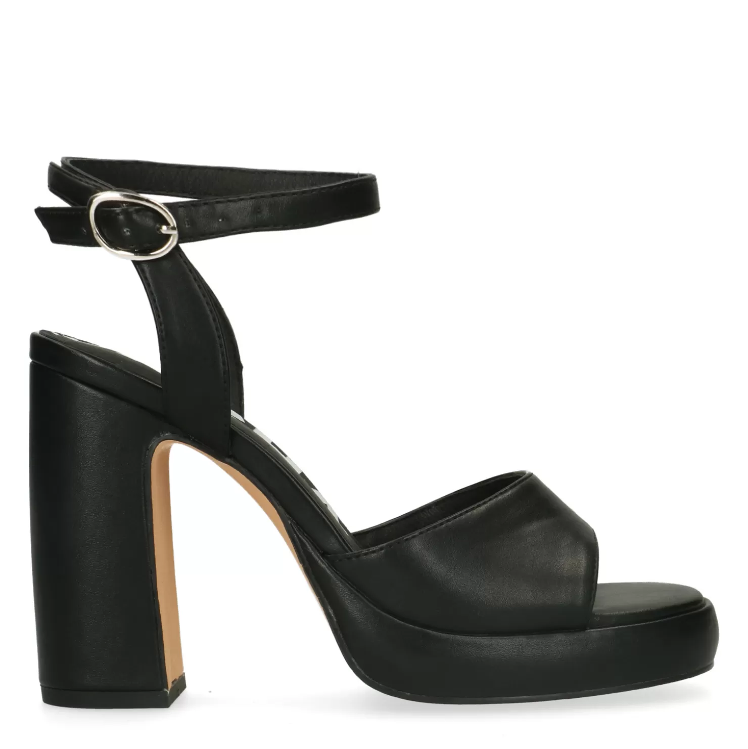 Best Sacha Zwarte Platform Sandalen Met Hak