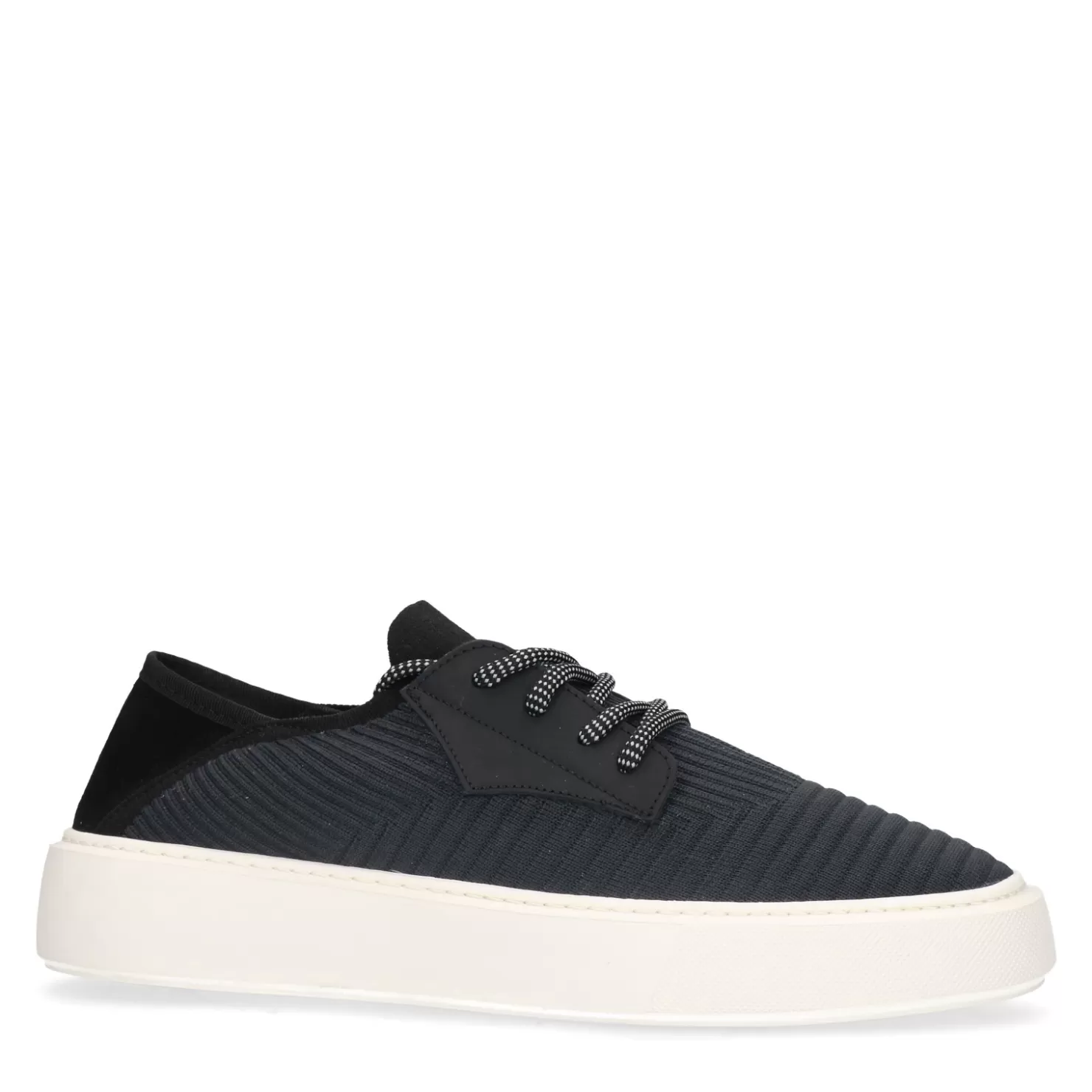 Best Sacha Zwarte Sneakers Met Witte Zool