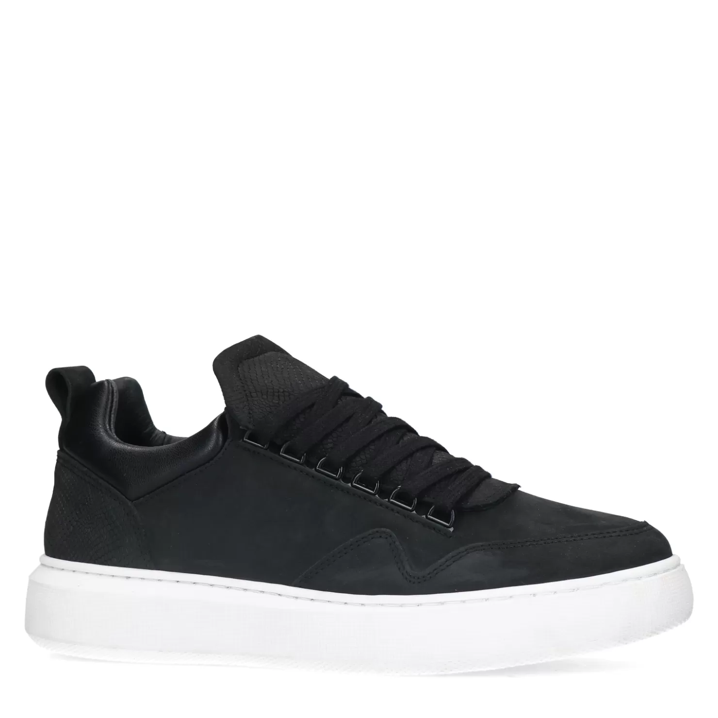 Discount Sacha Zwarte Sneakers Van Nubuck