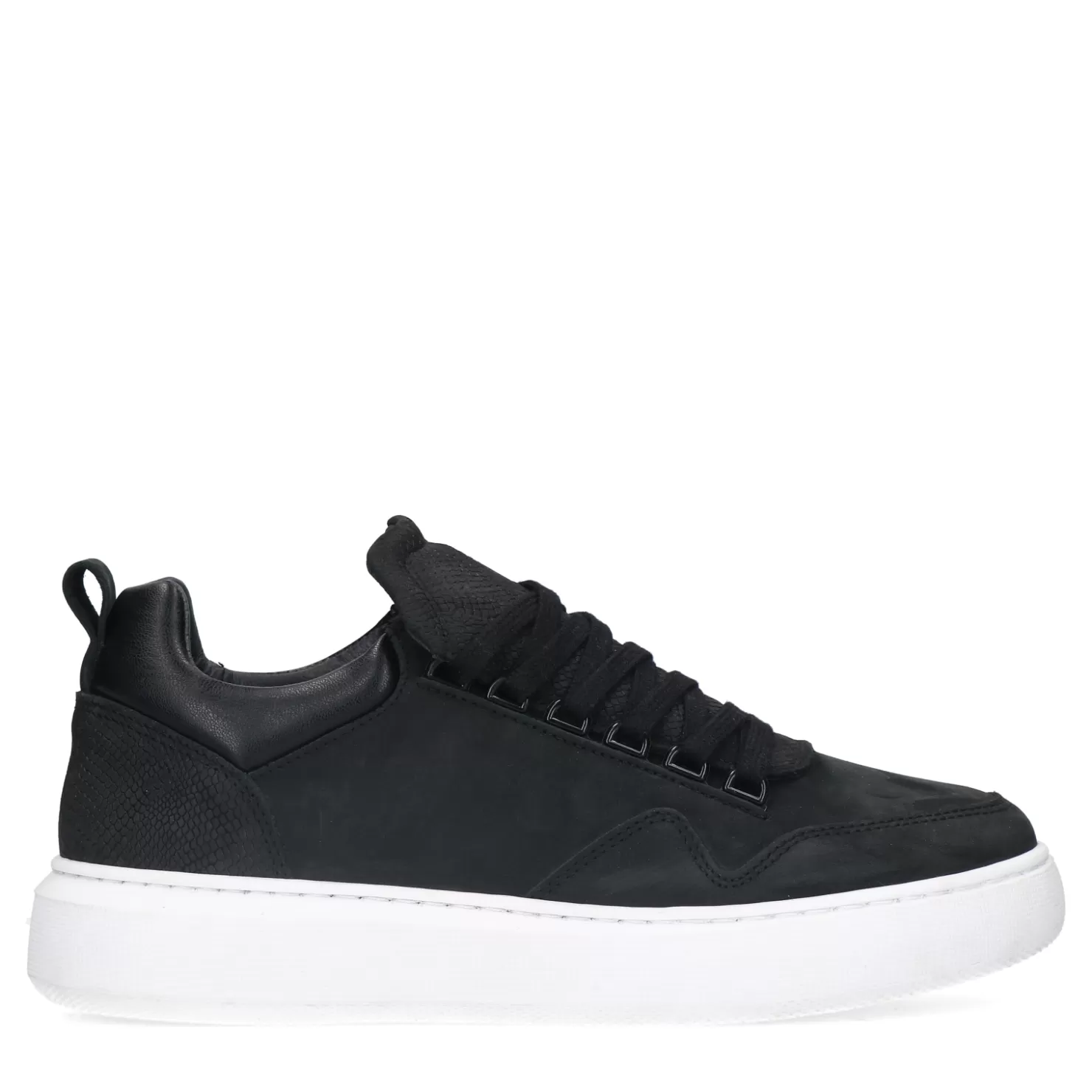 Discount Sacha Zwarte Sneakers Van Nubuck