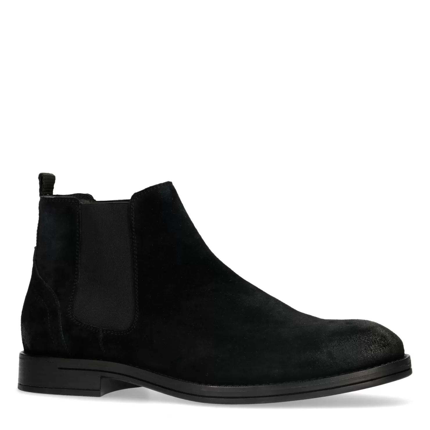 Cheap Sacha Zwarte Suede Chelsea Boots