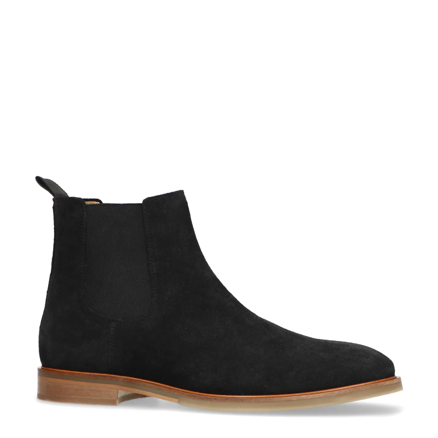 Discount Sacha Zwarte Suede Chelsea Boots