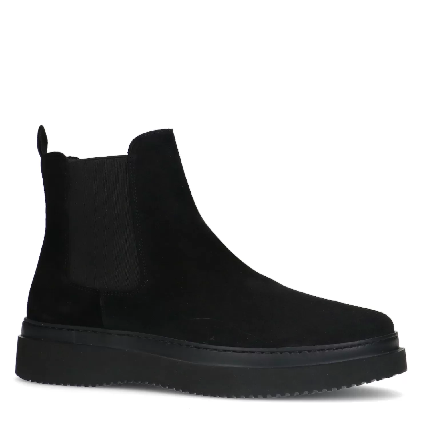 Cheap Sacha Zwarte Suede Chelsea Boots