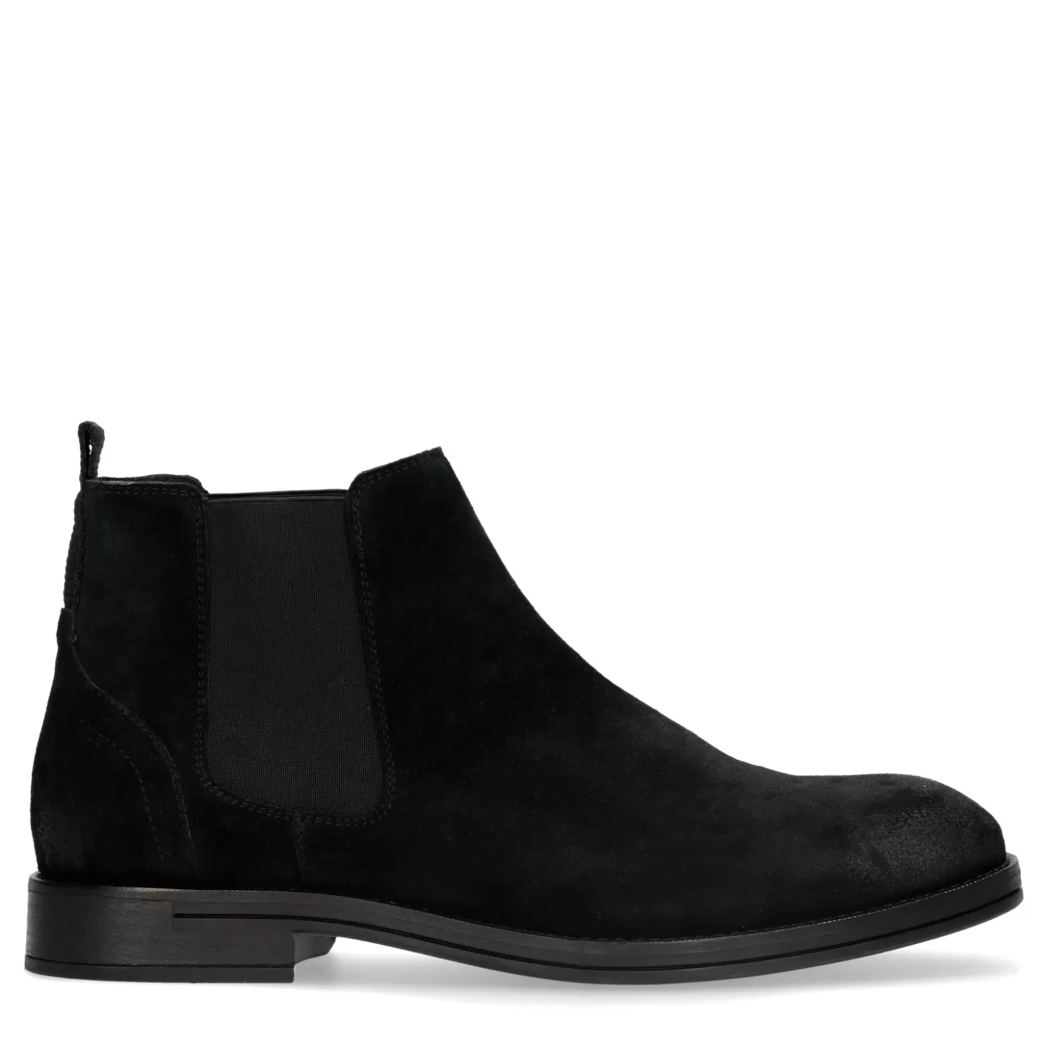 Cheap Sacha Zwarte Suede Chelsea Boots