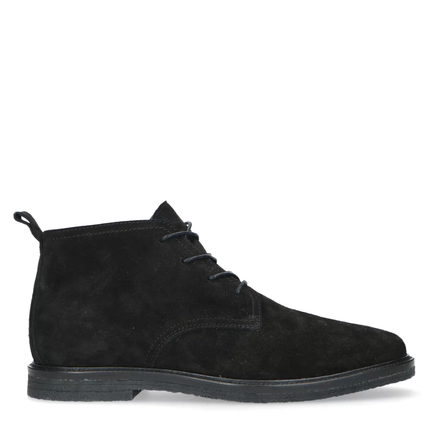 Sale Sacha Zwarte Suede Desert Boots