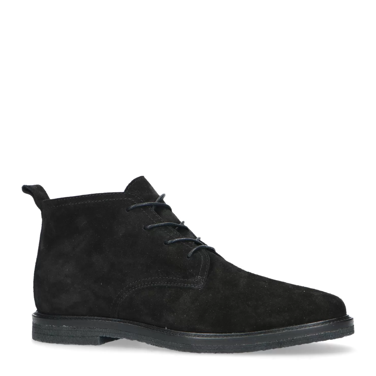 Sale Sacha Zwarte Suede Desert Boots