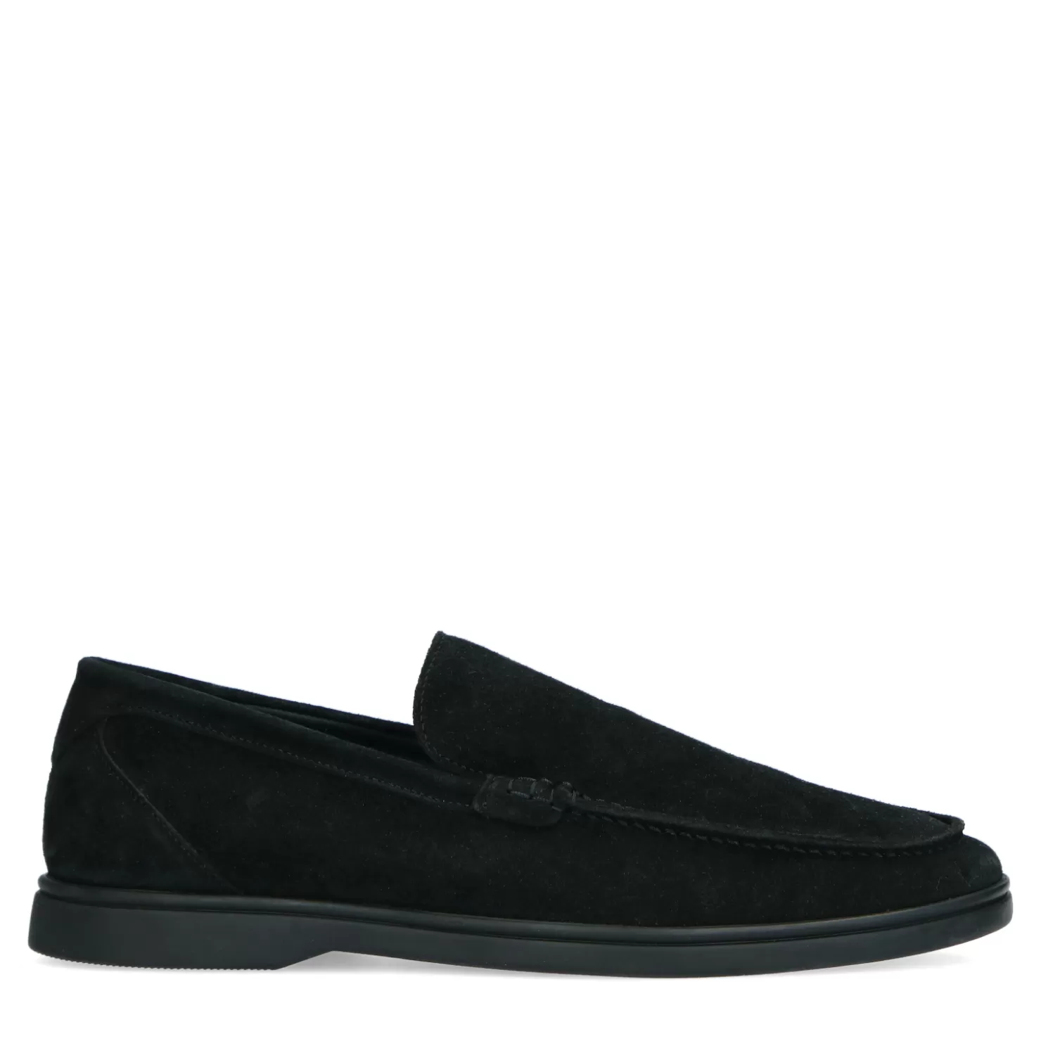 Online Sacha Zwarte Suede Loafers