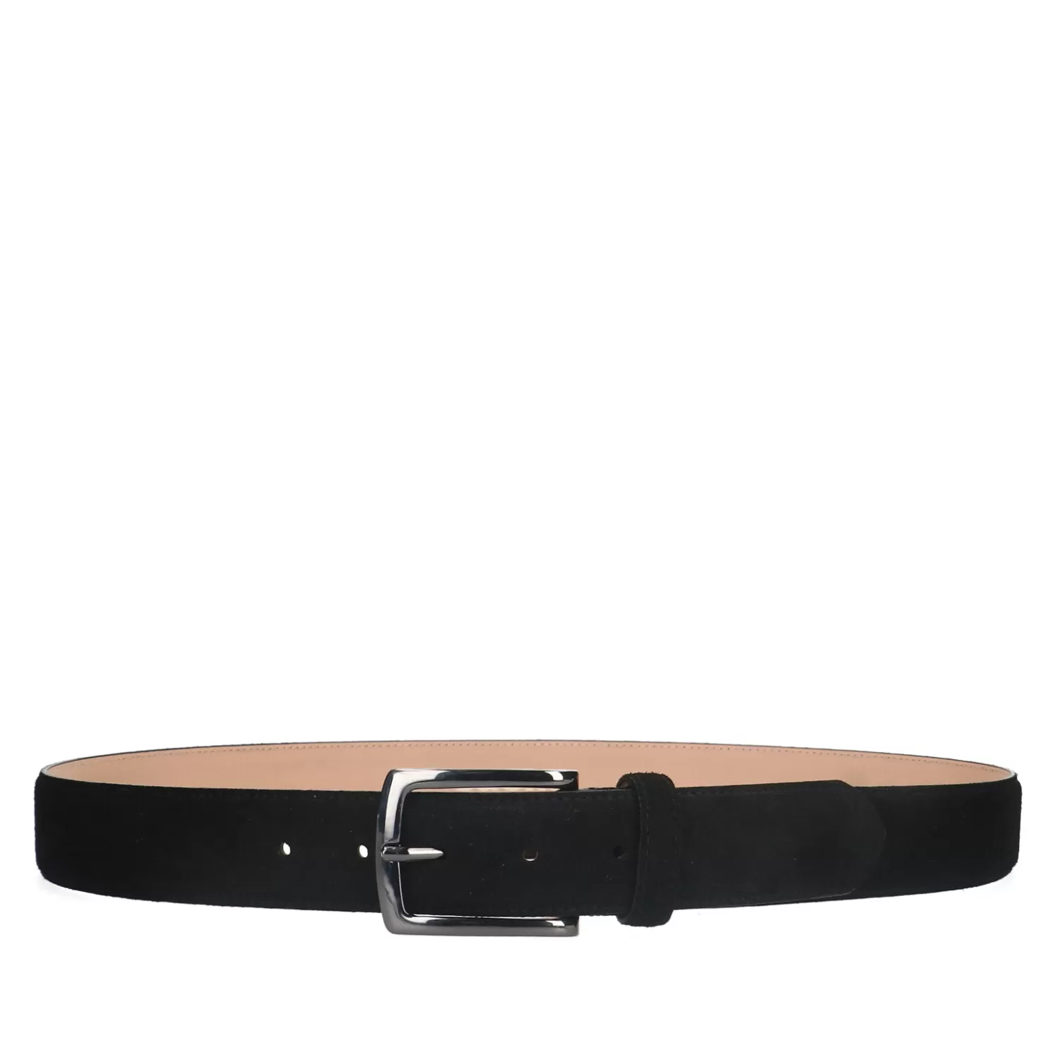 Clearance Sacha Zwarte Suede Riem