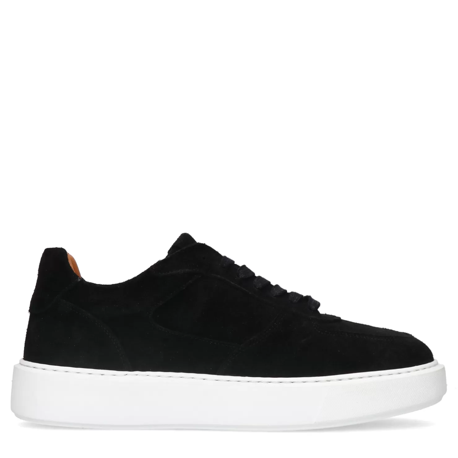 Shop Sacha Zwarte Suede Sneakers