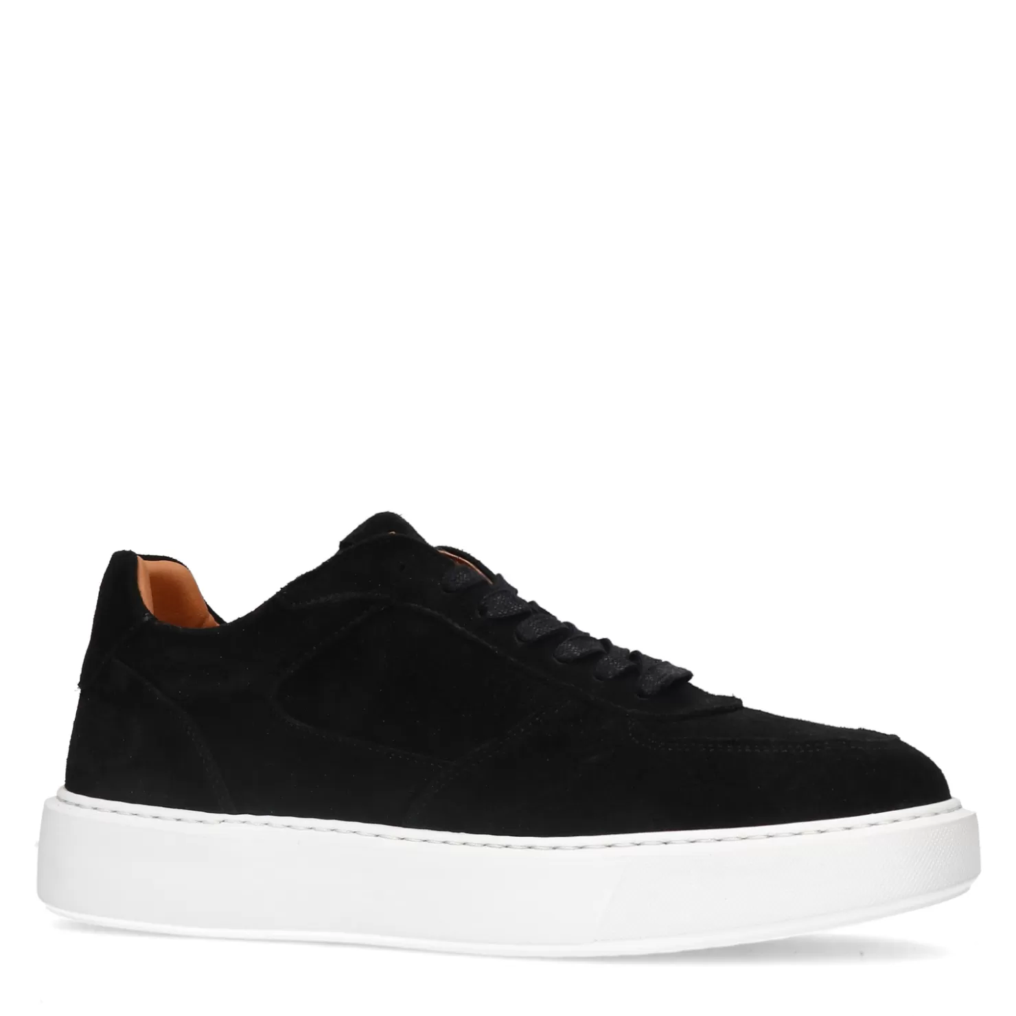 Shop Sacha Zwarte Suede Sneakers