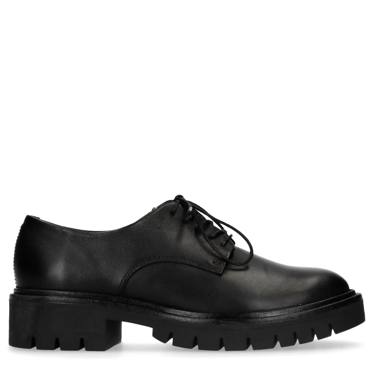 Flash Sale Sacha Zwarte Veterschoenen Met Plateau Zool