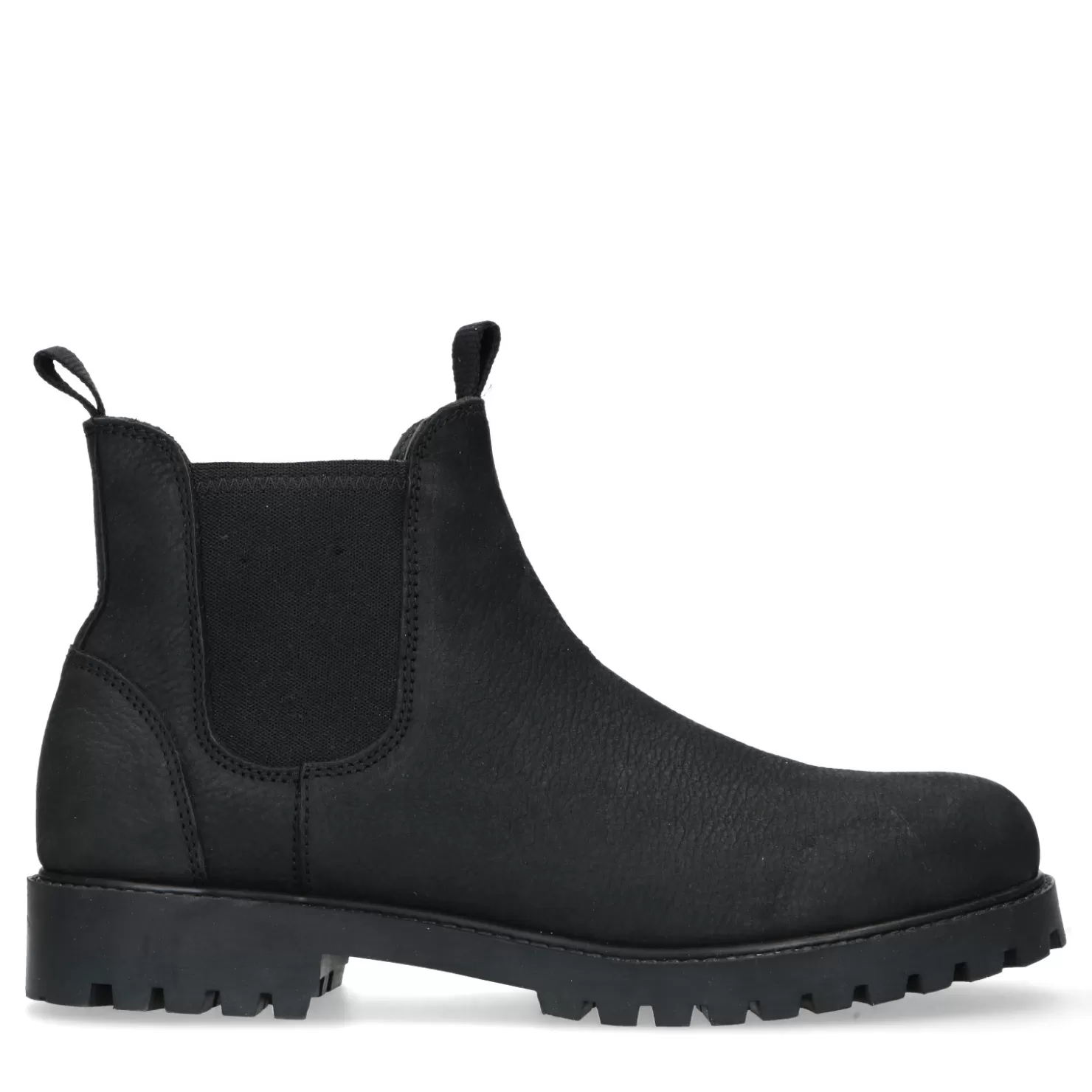 Sale Sacha Zwarte Waterproof Nubuck Chelsea Boots