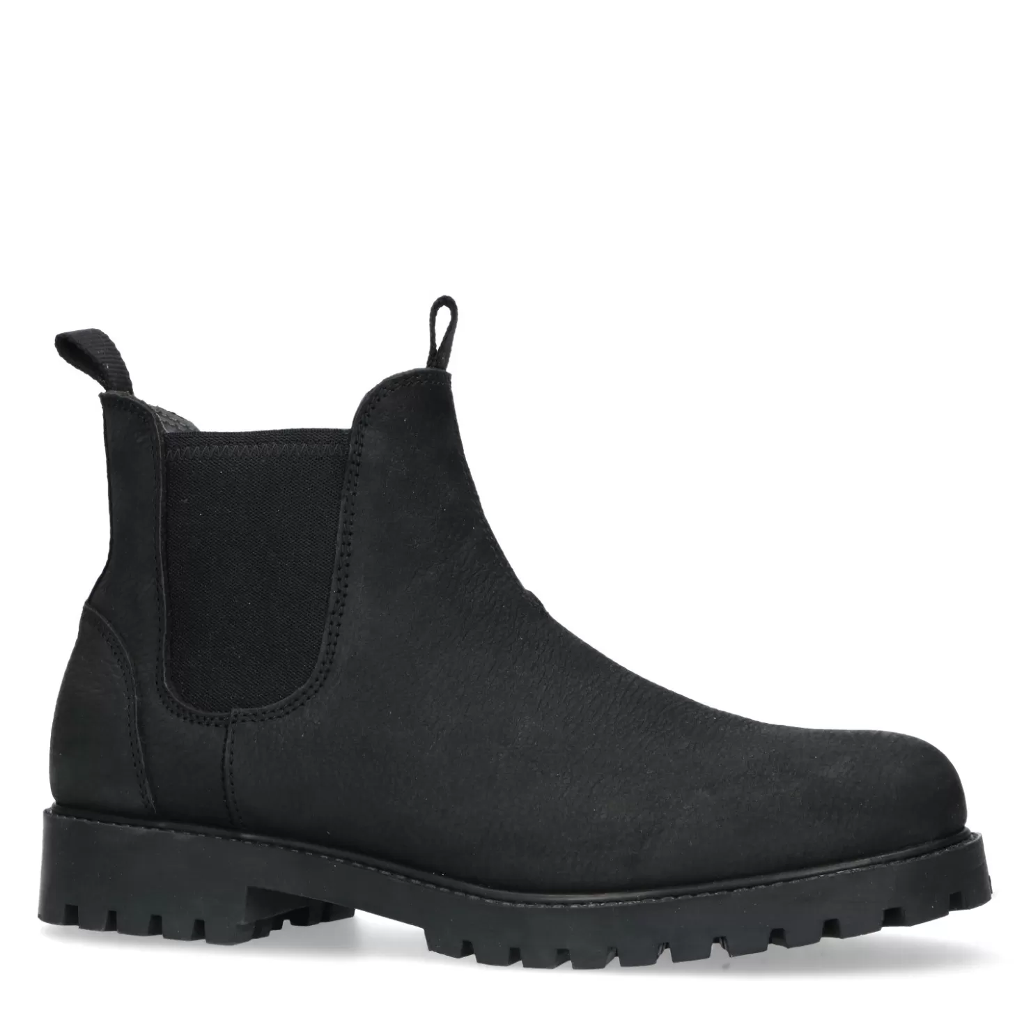 Sale Sacha Zwarte Waterproof Nubuck Chelsea Boots