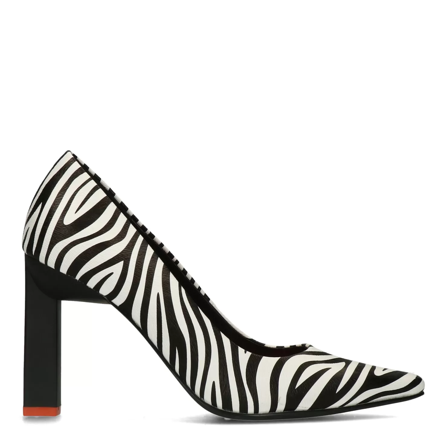 Outlet Sacha Zwarte Zebra Pumps